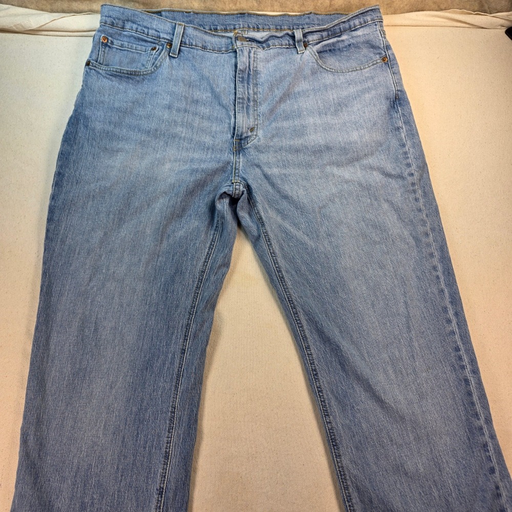 Levis 541 Athletic Taper Jeans Mens 40x32 Light Wash Denim 18181-0667